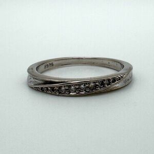925 Sterling Silver Gemstone Ring Size 6.75